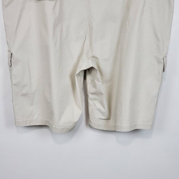 Wrangler Authentics Men's Tan Khaki Cargo Shorts NEW NWT Size 50 - Picture 9 of 14